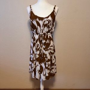 Michael Kors Tropical Abstract Print Summer Dress Size M